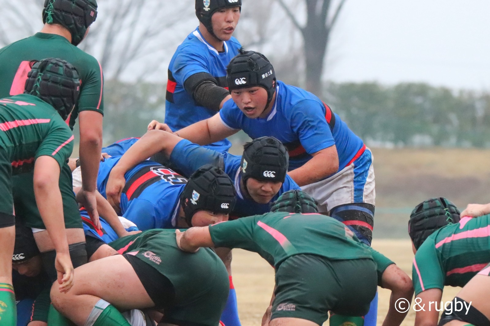 熊谷工業 零封で選抜出場を決める 埼玉県高校ラグビー新人大会 決勝 Rugby パート 2