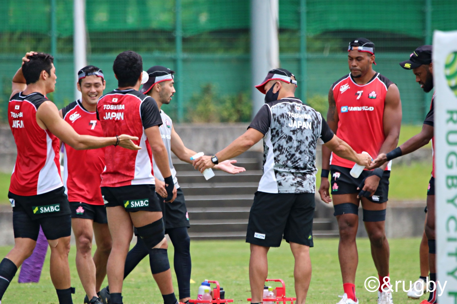 男子セブンズ日本代表 笑顔で府中合宿を終える 東京 オリンピック Rugby