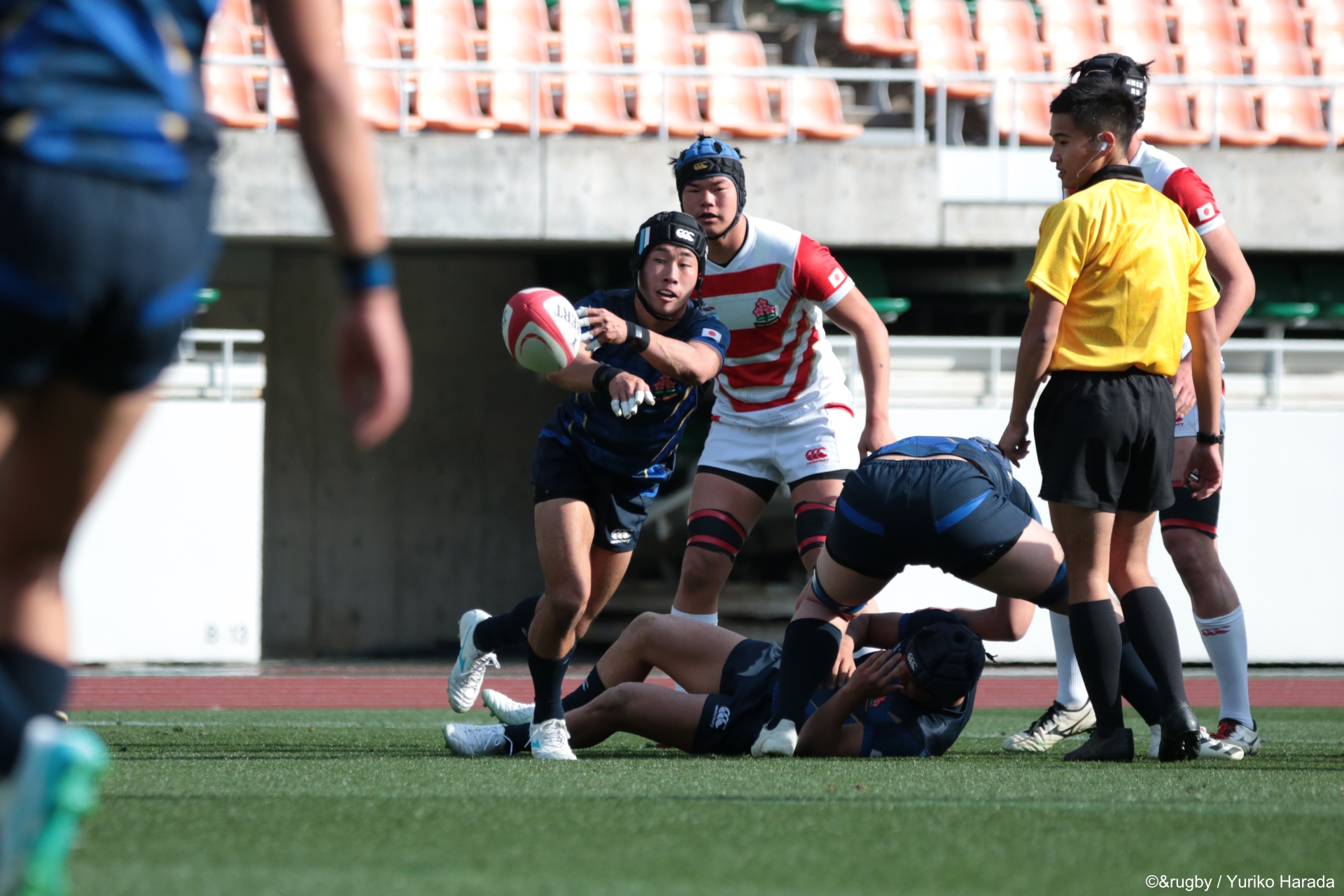 選手別写真 高校日本代表候補エキシビションマッチ U19 Red Blossoms Vs U19 Blue Blossoms Rugby