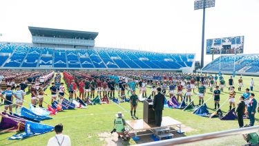 第72回関東高等学校ラグビーフットボール大会、開幕。選手宣誓は昌平・白鳥主将「ラグビーができることを誇りに思う」