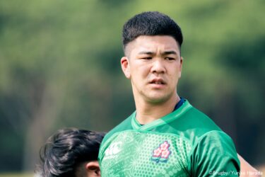 中学時代は野球日本代表。U20日本代表主将が挑む、2種目めの日本代表戦。「ラグビーに感動を与えてもらった。だから自分もラグビーで感動を与えたい」