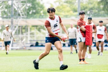 明日、JAPAN XV×NZU。大学生10名が出場へ「2027年のラグビーワールドカップに絡むポテンシャルのある選手」
