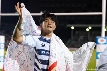 「キャップを1つ持って帰ってこい」空を見上げ、踏み出した1歩｜竹之下仁吾・JAPAN XV（明治大3年）